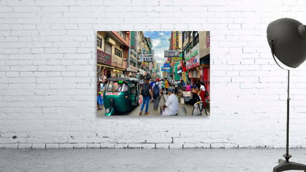 Sri Lankan Busy Street Wall Preview