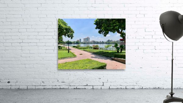 View on the Lake in Hanoi Wall Preview