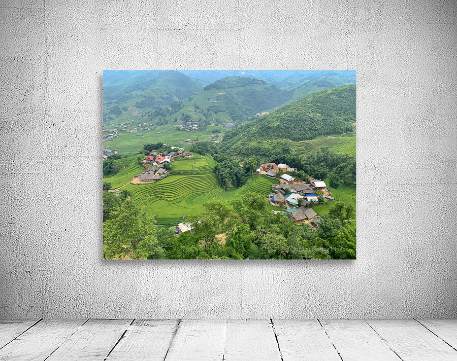 Villages in the Rice Fields Wall Preview