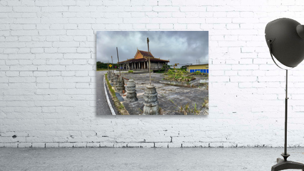 Temple in Bokor Cambodia Wall Preview