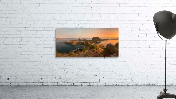 Sunrise on Padar Island Indonesia 2 Wall Preview
