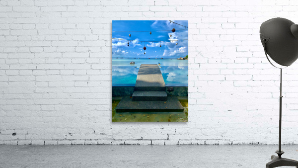 Clouds in the Pool Wall Preview