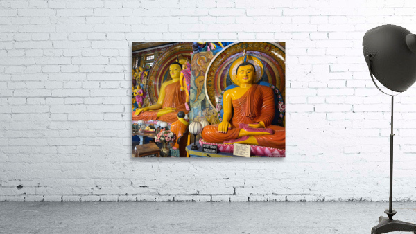 Double Buddha Wall Preview