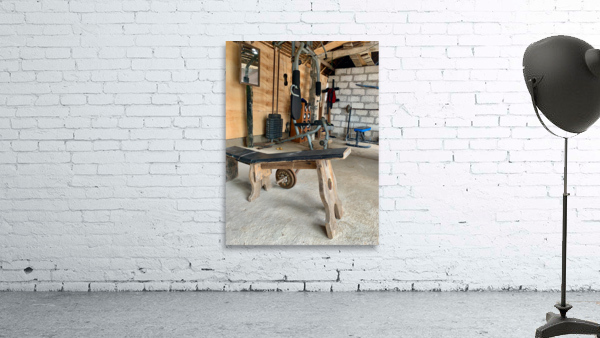 Vintage Gym Wall Preview