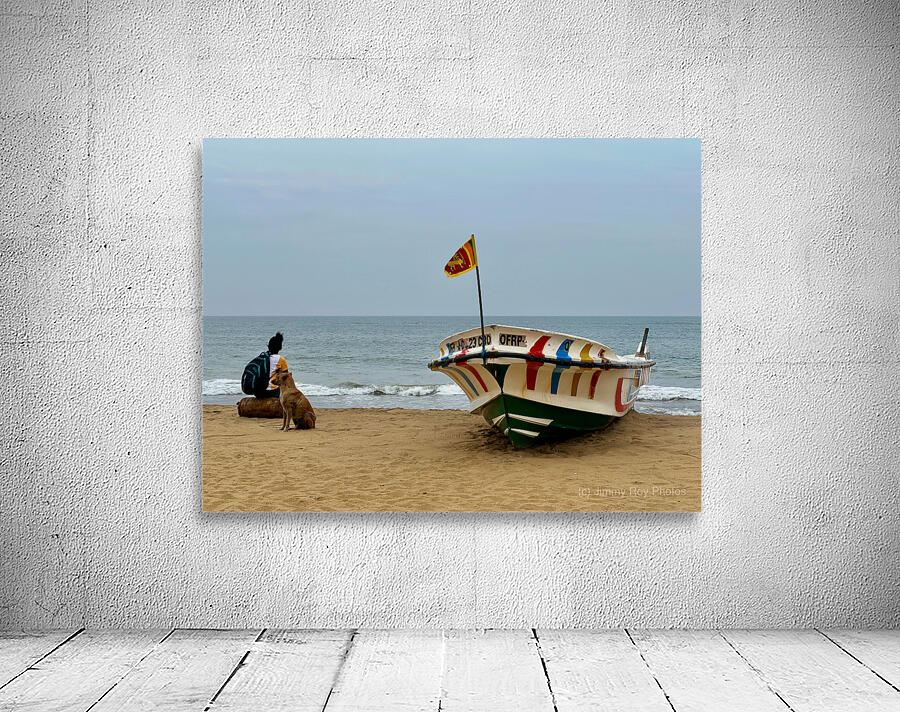 Waiting on the Beach Wall Preview