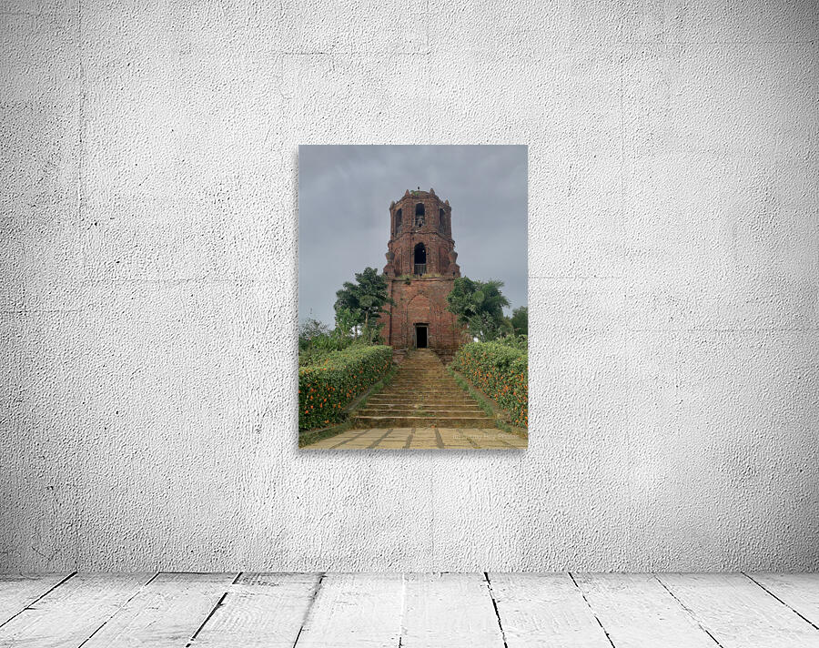 Bantay Church Bell Tower Philippines Wall Preview
