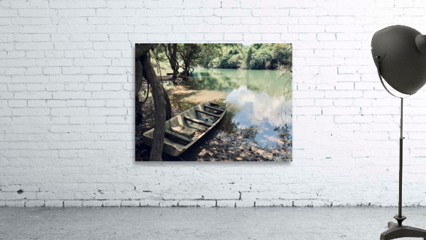 Abandoned Boat Wall Preview