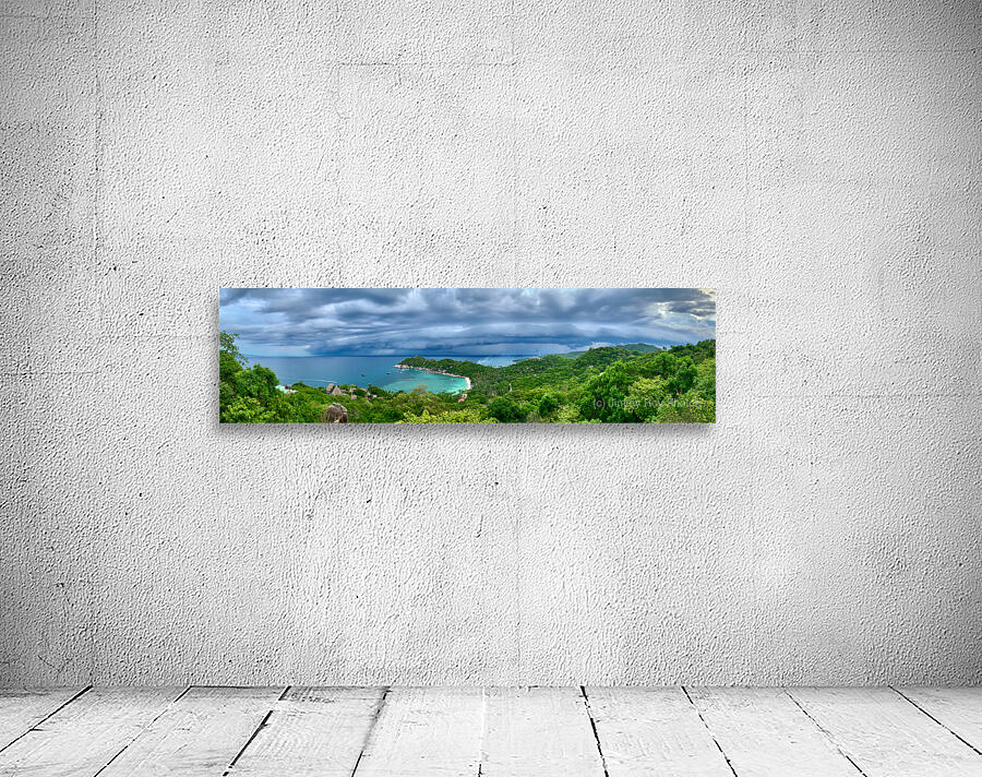 Moody Sky Over Sharks Bay Koh Tao Thailand Wall Preview