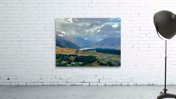 View From Mount Iron New Zealand After a Storm 1. Wall Preview