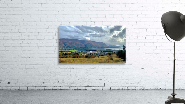View From Mount Iron New Zealand After a Storm 3. Wall Preview