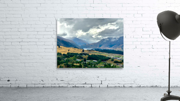 View From Mount Iron New Zealand After a Storm 2. Wall Preview