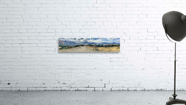 View From Mount Iron New Zealand After a Storm 4. Wall Preview