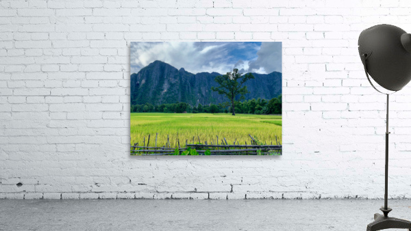 Laos Mountains Wall Preview