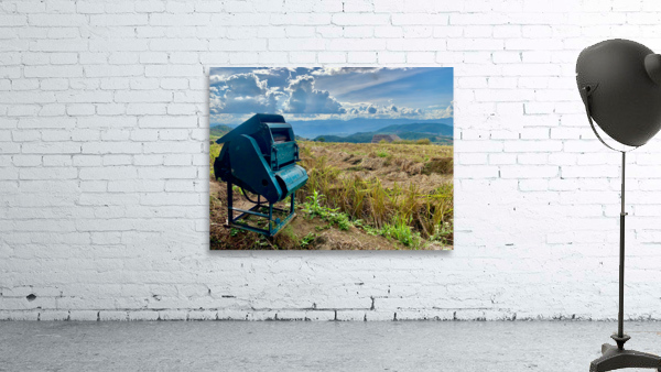 Rice Mill in the Field Wall Preview