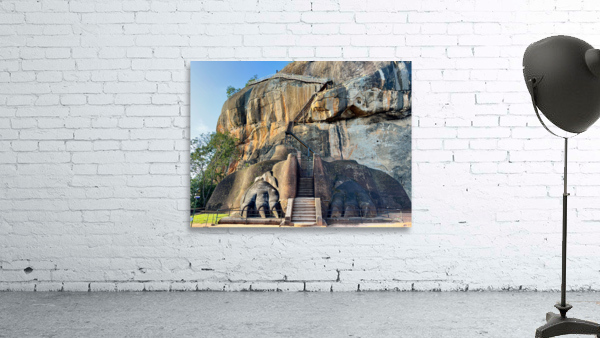 Lions Rock Sigiriya Sri Lanka Wall Preview