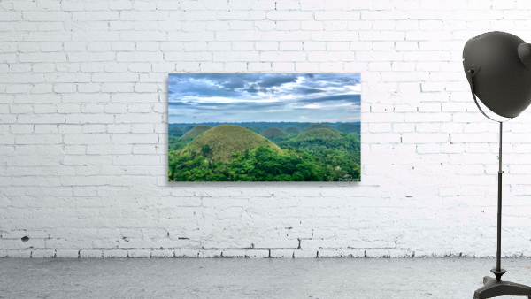 Mint Chocolate Hills Bohol Philippines Wall Preview