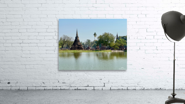 Wat Mahathat Temple Old Sukhothai Thailand 5 Wall Preview