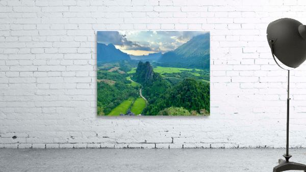 Nam Xay Viewpoint Vang Vieng Laos 1 Wall Preview