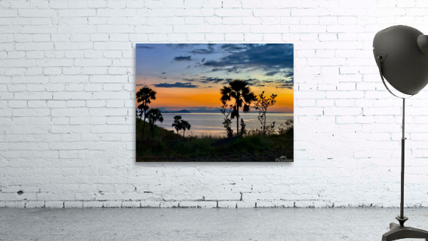 Sunset Over the Flores Sea Indonesia 5 Wall Preview