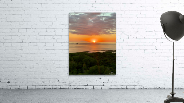 Sunset Over the Flores Sea Indonesia 3 Wall Preview