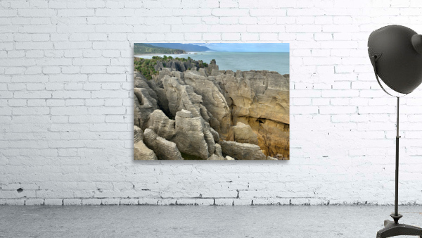 Punakaiki Pancake Rocks New Zealand 4 Wall Preview