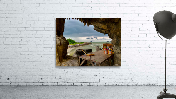 View from Wat Tham Khao Tao Hua Hin Thailand 1 Wall Preview