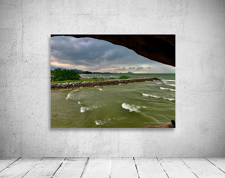 View from Wat Tham Khao Tao Hua Hin Thailand 2 Wall Preview
