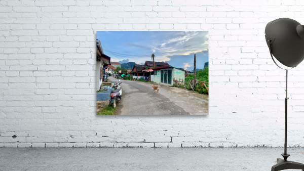 Walking Around Vang Vieng Laos 2 Wall Preview