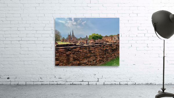 Ayutthaya Historical Park Temples 8 Wall Preview