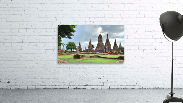 Ayutthaya Historical Park Temples 3 Wall Preview