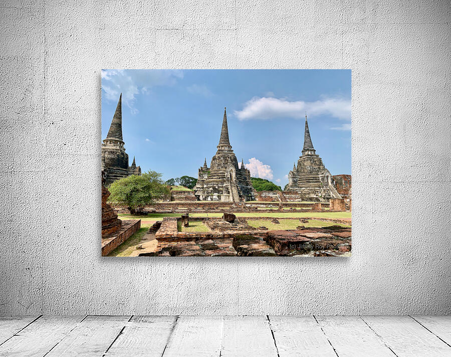 Ayutthaya Historical Park Temples 7 Wall Preview