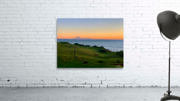 Sunset with View on a Volcano Wall Preview