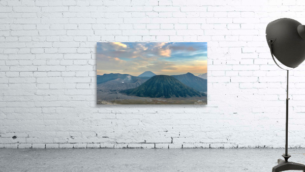 Mount Bromo at Sunset Indonesia Wall Preview