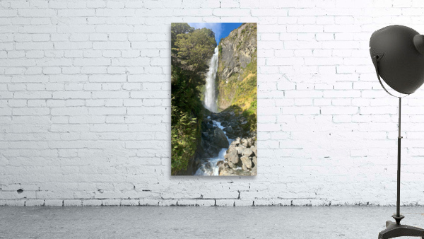 Arthur s Pass Waterfall New Zealand Wall Preview