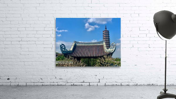 Vietnamese Pagoda Wall Preview