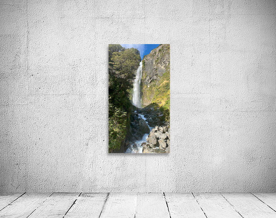Arthur s Pass Waterfall New Zealand Wall Preview