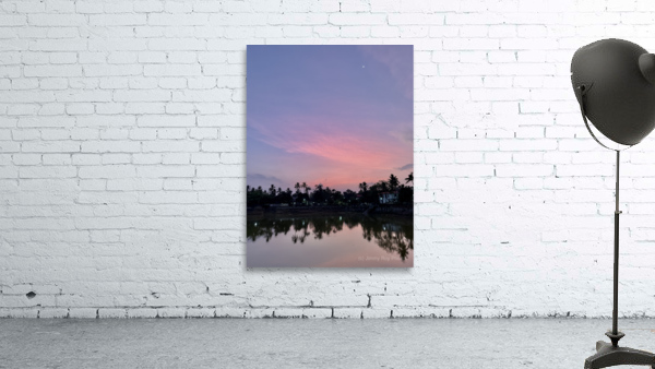 Purple sky of Varkala Wall Preview