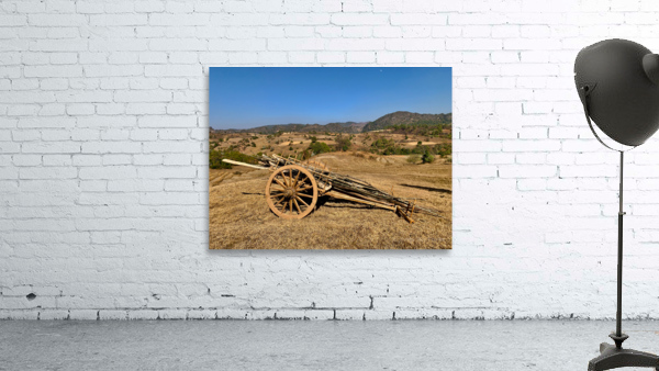 Old Farm Wagon Wall Preview