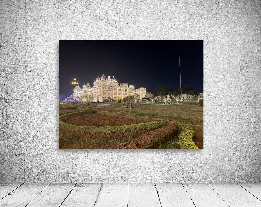 Mysore Palace at Night 1 Wall Preview