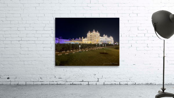 Mysore Palace at Night 2 Wall Preview