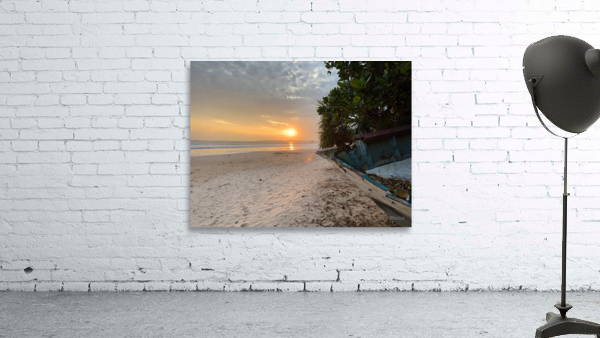 Tip of the Boat Sunset Wall Preview