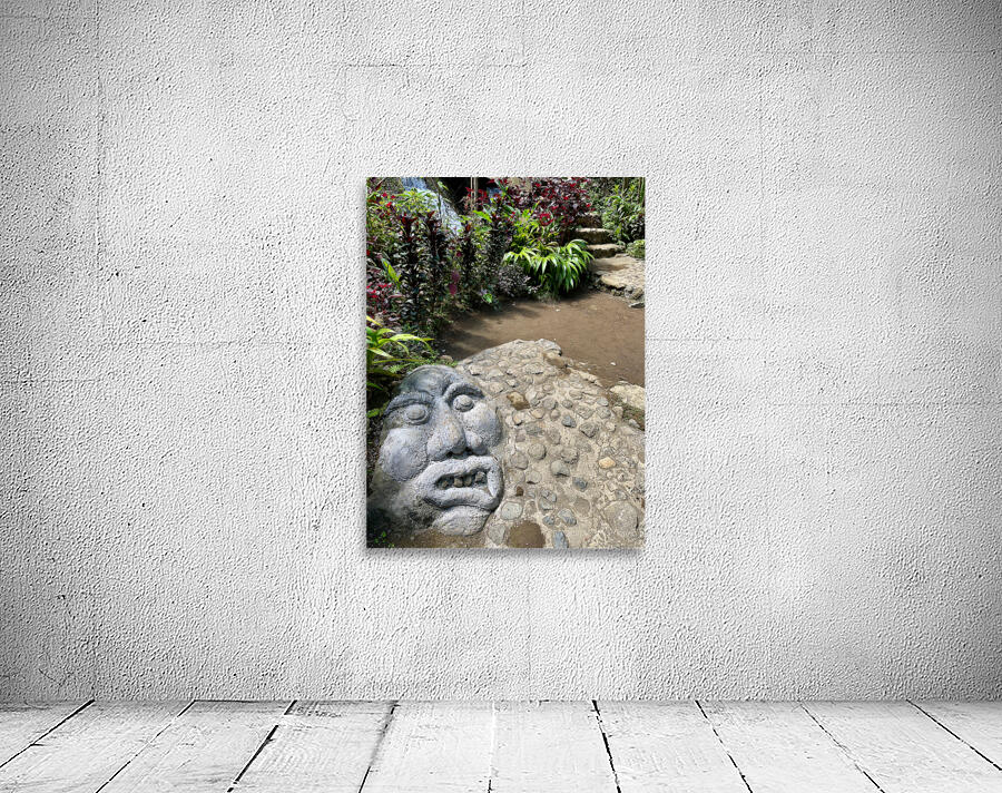 Face in the Ground Munduk Bali Wall Preview