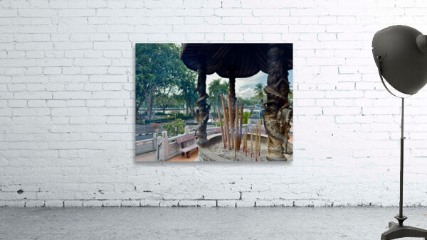 Burning Incense Kuching Borneo Wall Preview