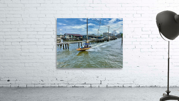 Kampong Ayer Floating Village Brunei 1 Wall Preview