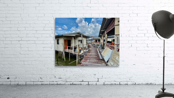 Kampong Ayer Floating Village Brunei 3 Wall Preview