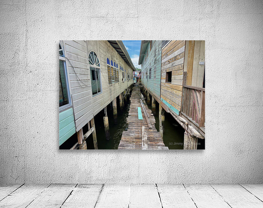 Kampong Ayer Floating Village Brunei 2 Wall Preview