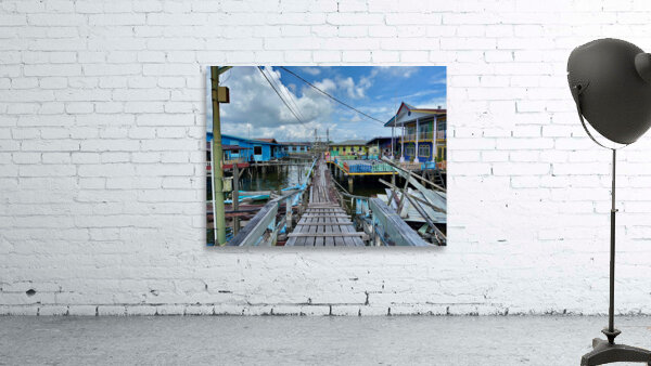 Kampong Ayer Floating Village Brunei 4 Wall Preview