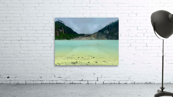 White Crater Java Indonesia 3 Wall Preview