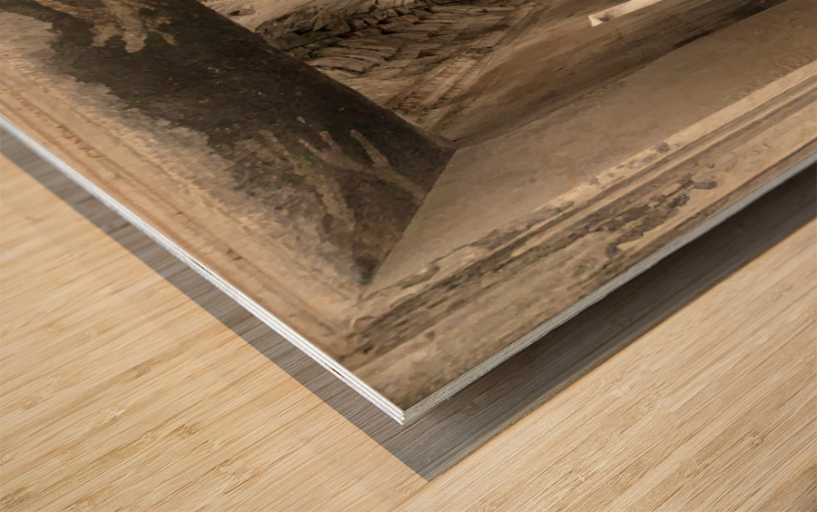 Infinity Doors Wood print