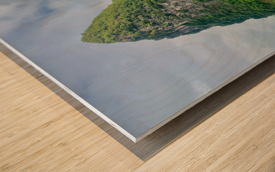 Living by the Hill Wood print